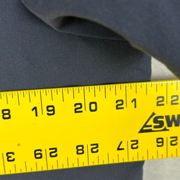 FIGS Technical Collection Scrub Top Womens Sz L Blue Gray 2 pocket - Picture 8 of 8